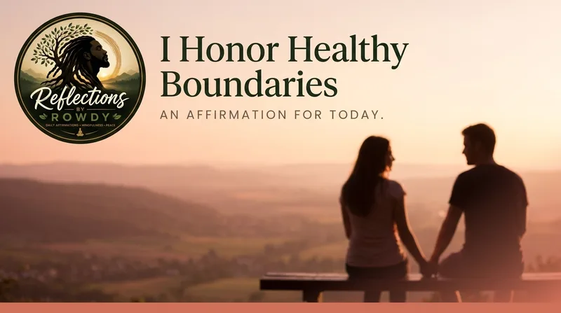 I Honor Healthy Boundaries