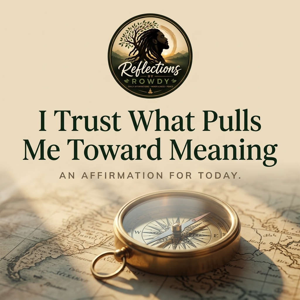 I Trust What Pulls Me Toward Meaning