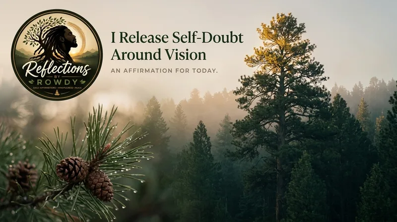 I Release Self-Doubt Around Vision