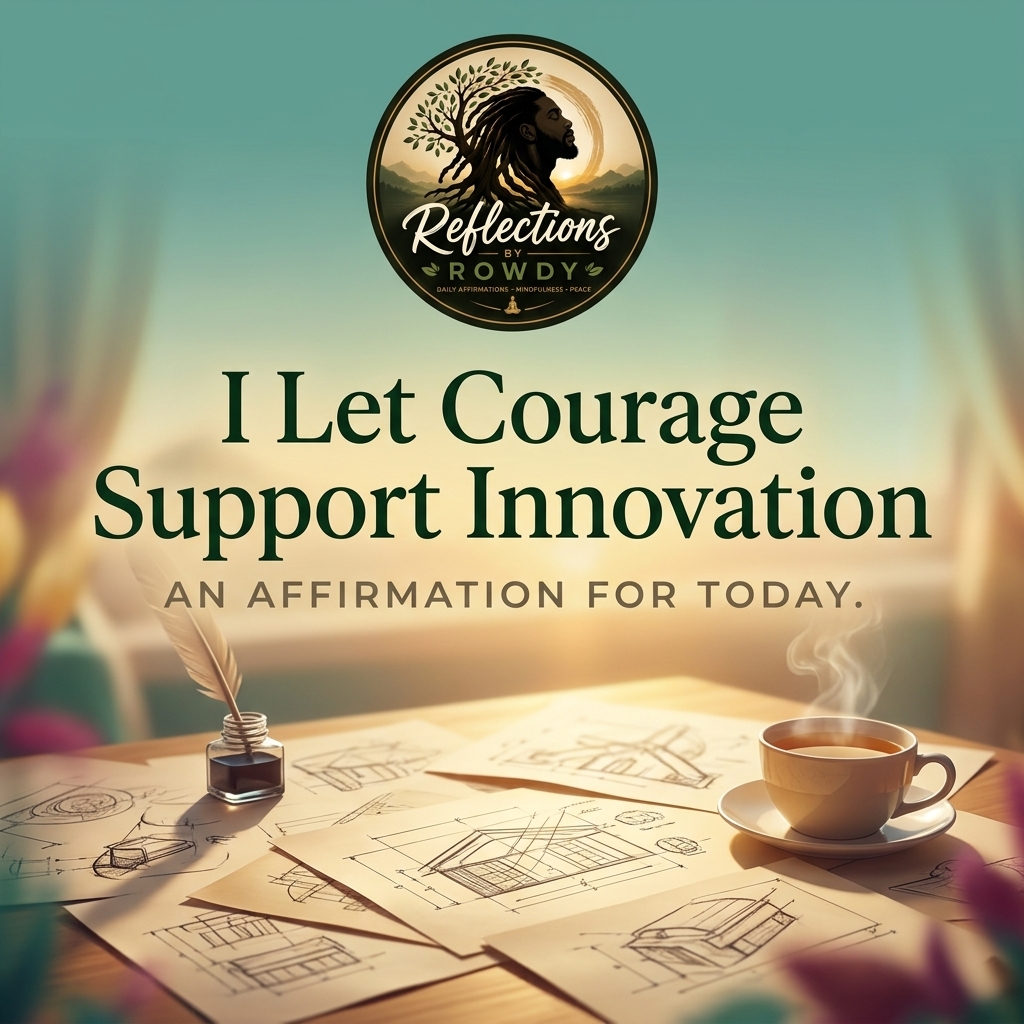 I Let Courage Support Innovation