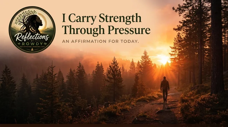 I Carry Strength Through Pressure