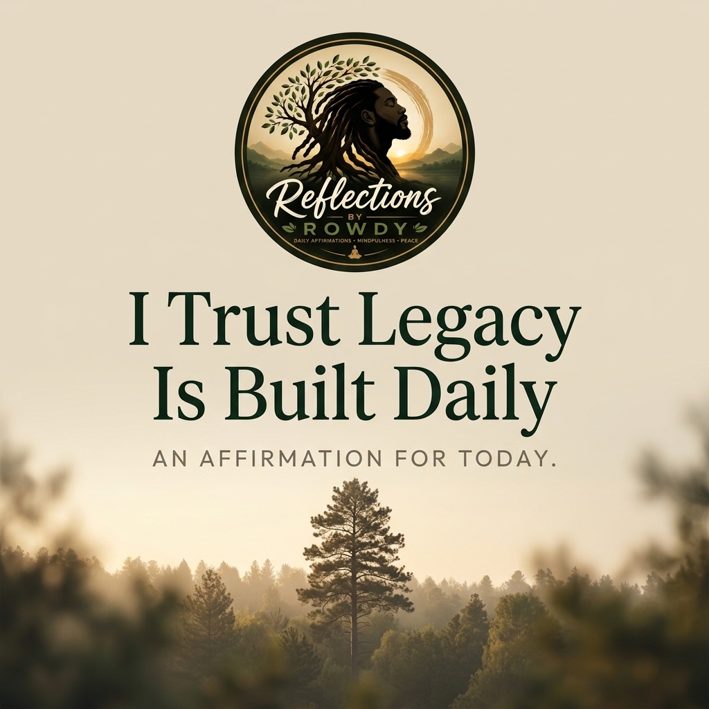 I Trust Legacy Is Built Daily