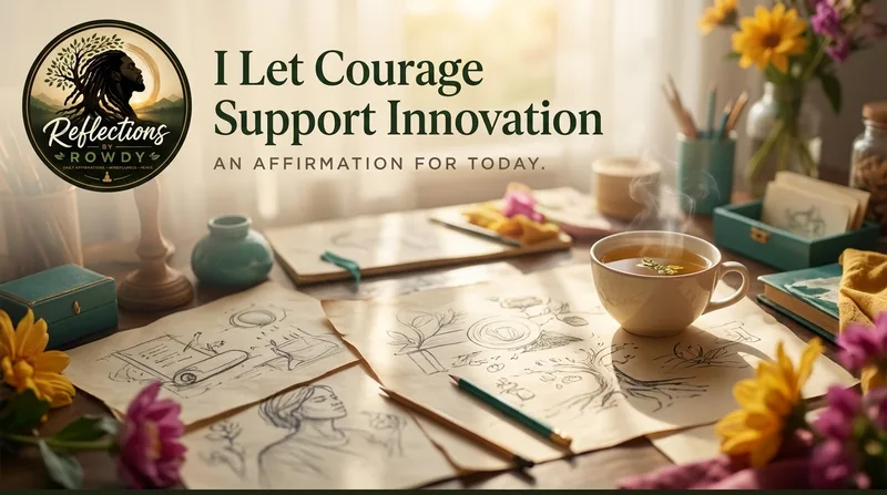 I Let Courage Support Innovation