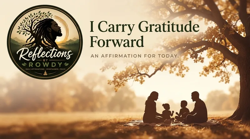 I Carry Gratitude Forward