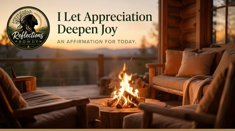 I Let Appreciation Deepen Joy