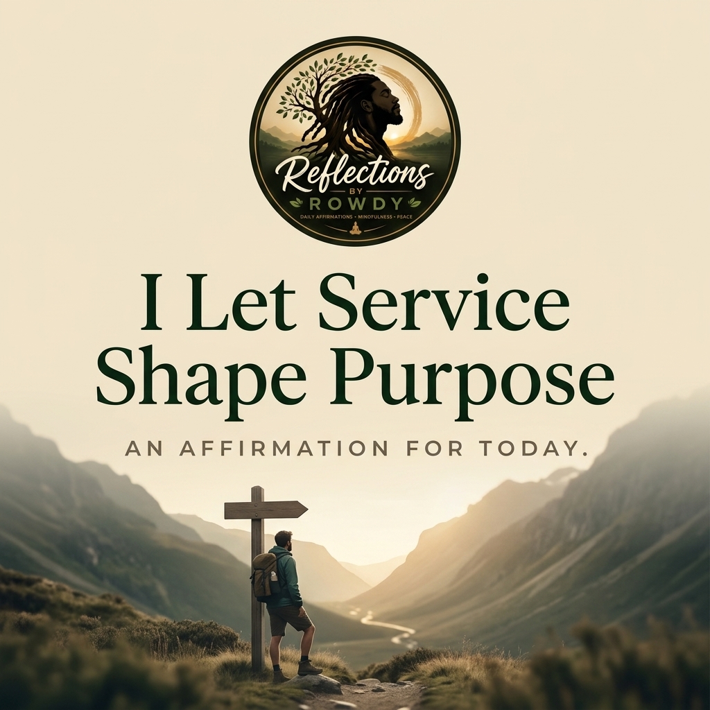 I Let Service Shape Purpose