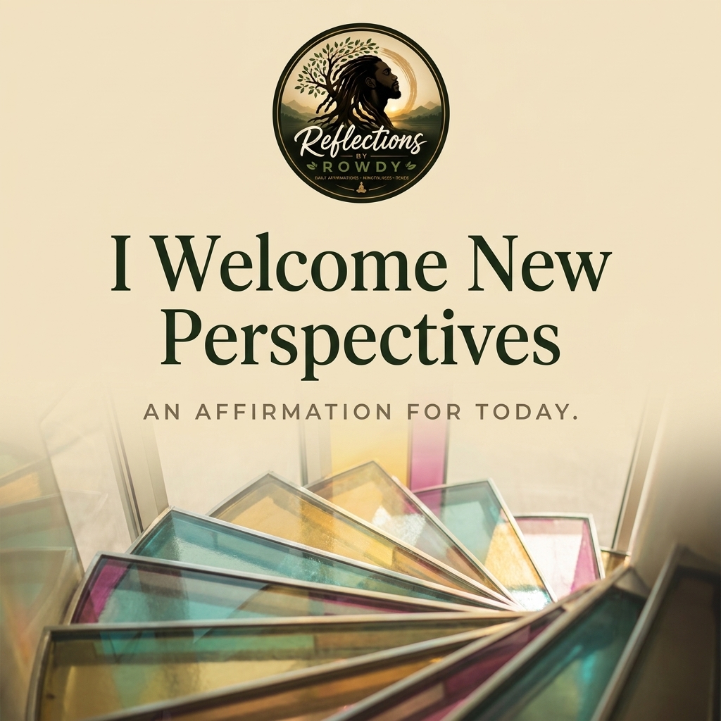 I Welcome New Perspectives