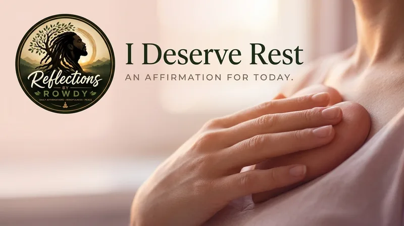 I Deserve Rest