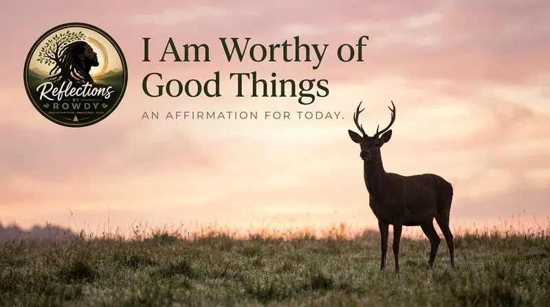 I Am Worthy of Good Things