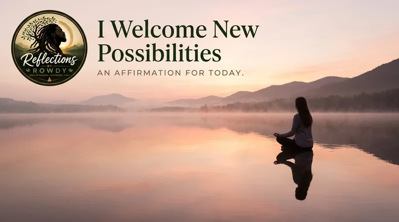 I Welcome New Possibilities