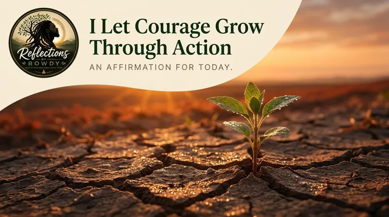 I Let Courage Grow Through Action