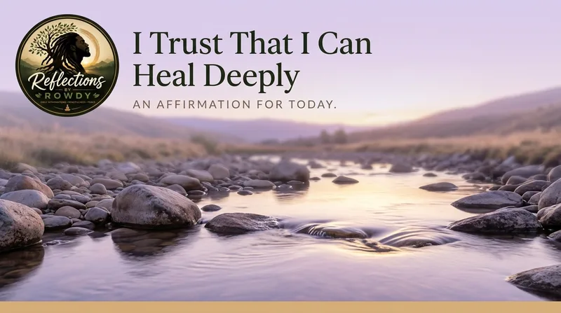 I Trust That I Can Heal Deeply
