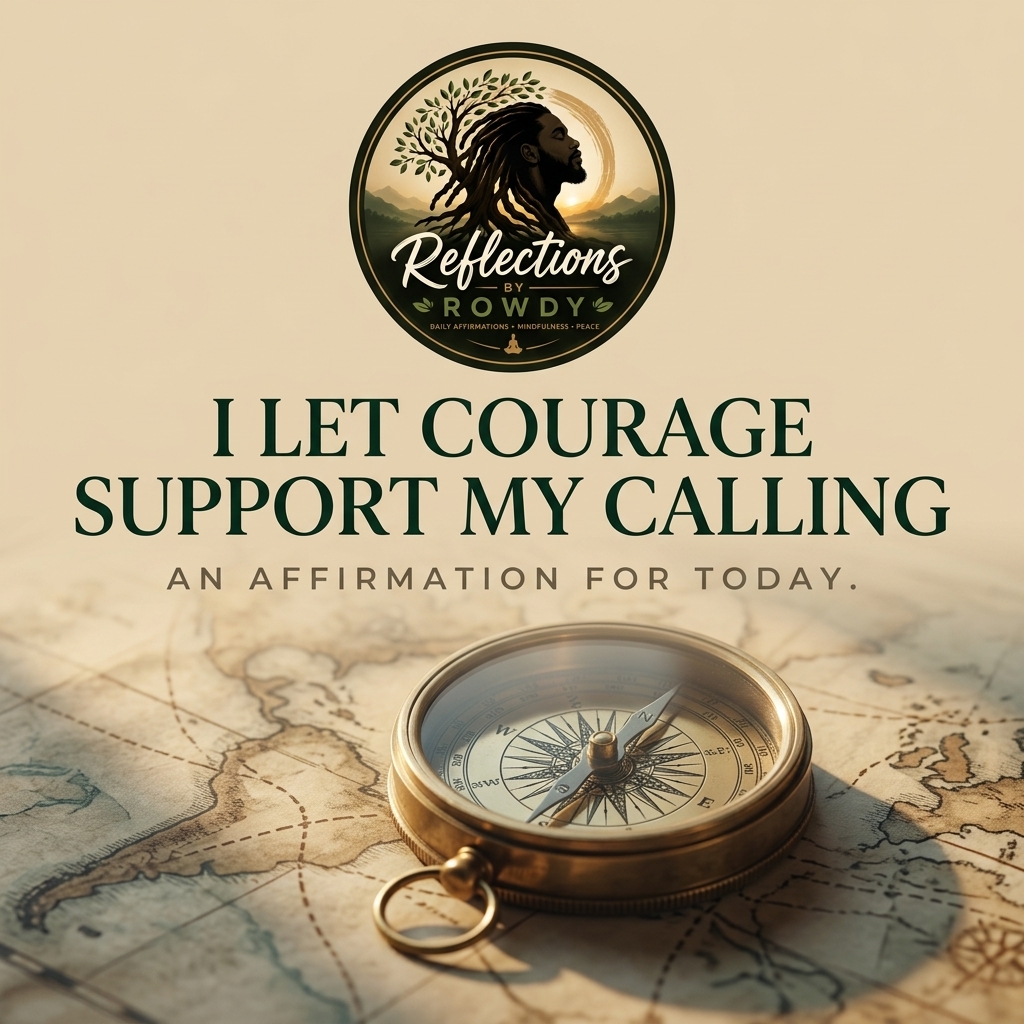 I Let Courage Support My Calling