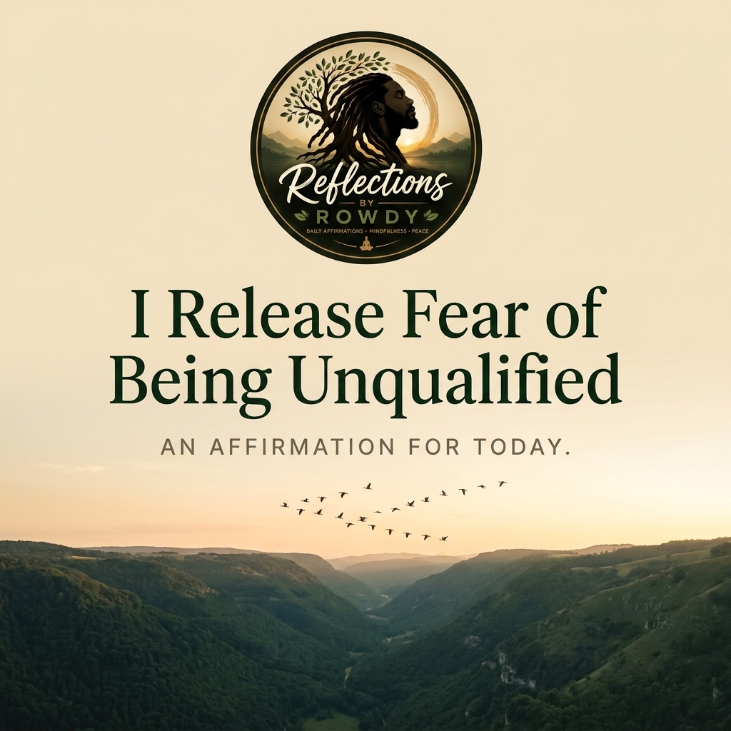 I Release Fear of Being Unqualified