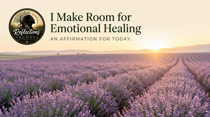 I Make Room for Emotional Healing