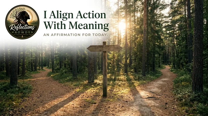 I Align Action With Meaning