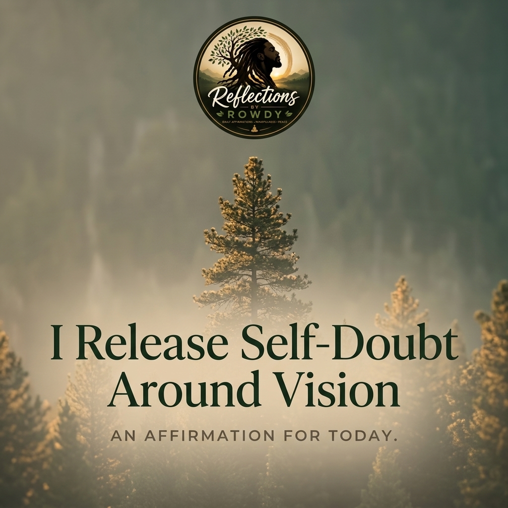 I Release Self-Doubt Around Vision