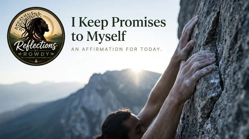 I Keep Promises to Myself