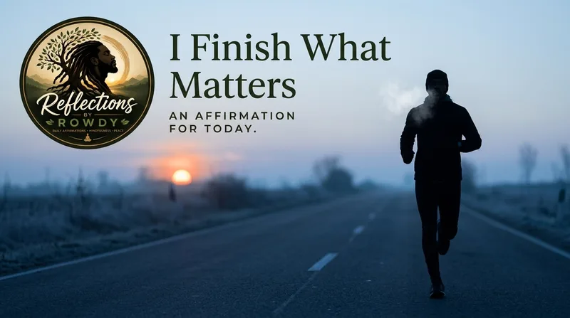 I Finish What Matters