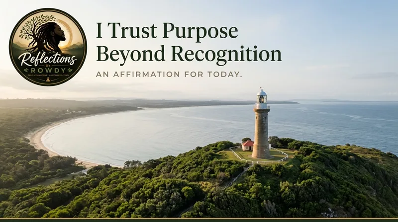 I Trust Purpose Beyond Recognition