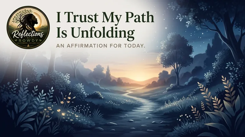 I Trust My Path Is Unfolding