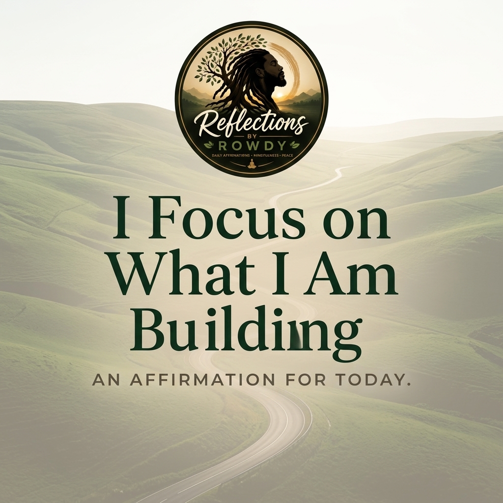 I Focus on What I Am Building