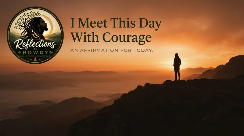 I Meet This Day With Courage