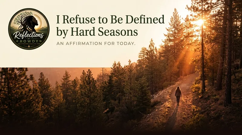 I Refuse to Be Defined by Hard Seasons