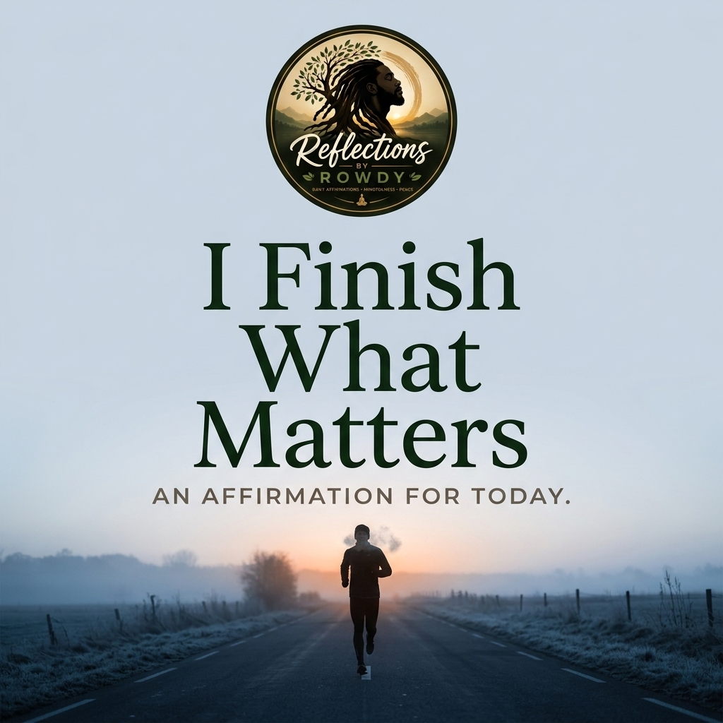 I Finish What Matters