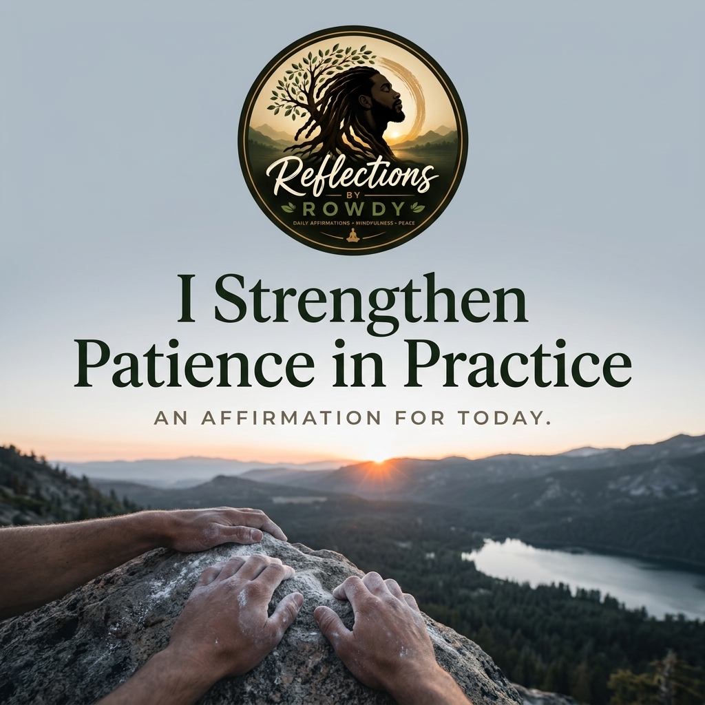 I Strengthen Patience in Practice