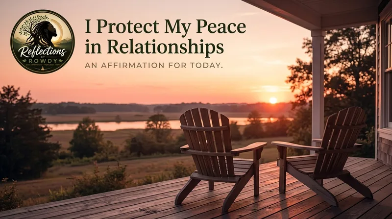 I Protect My Peace in Relationships