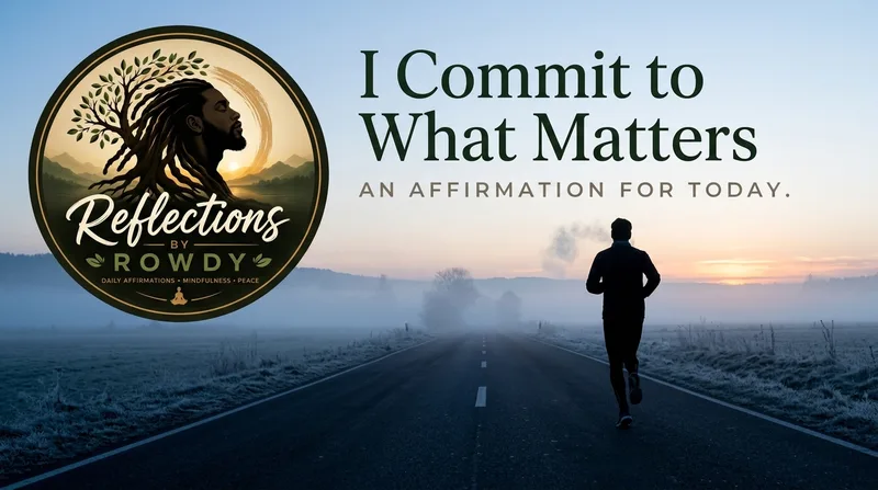 I Commit to What Matters