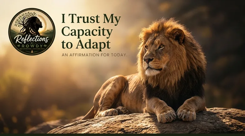 I Trust My Capacity to Adapt