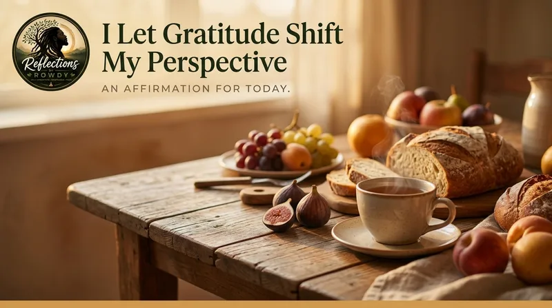 I Let Gratitude Shift My Perspective