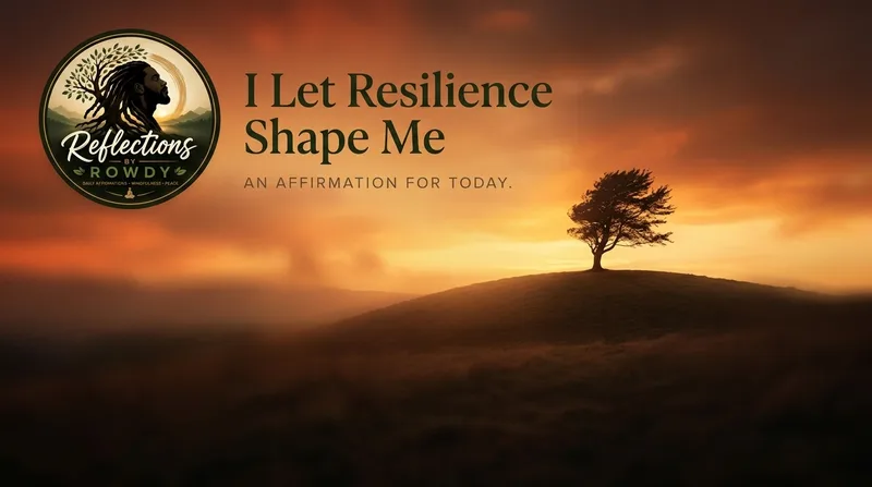 I Let Resilience Shape Me