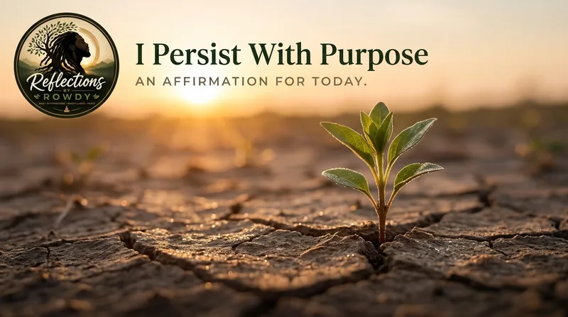 I Persist With Purpose