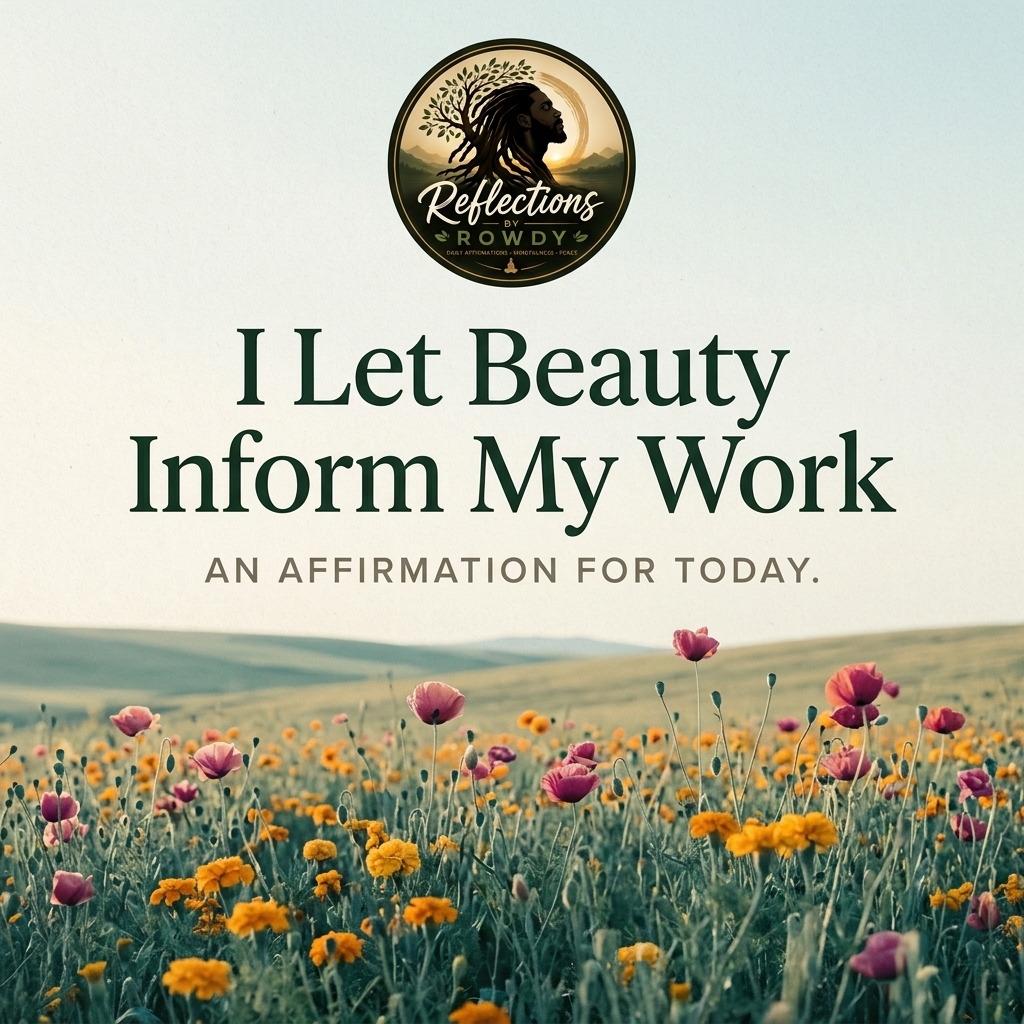 I Let Beauty Inform My Work