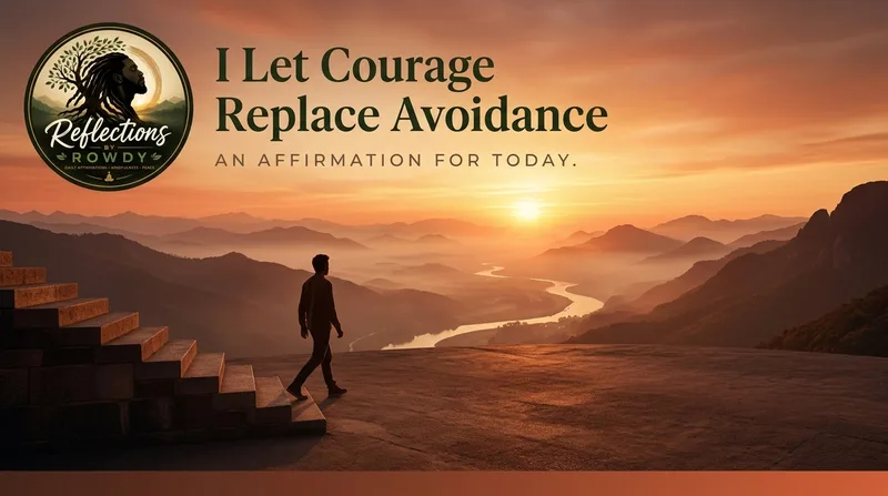 I Let Courage Replace Avoidance