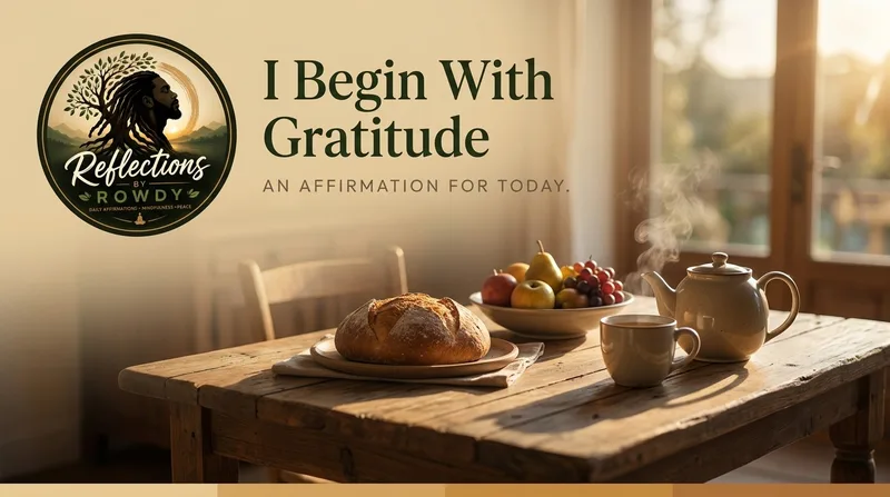 I Begin With Gratitude