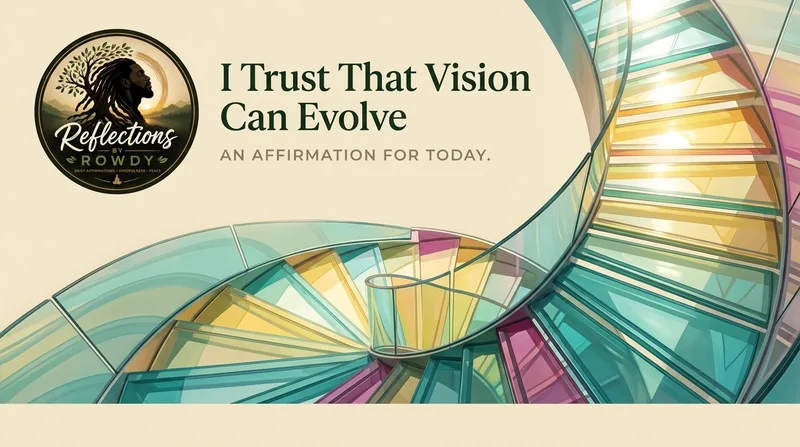 I Trust That Vision Can Evolve