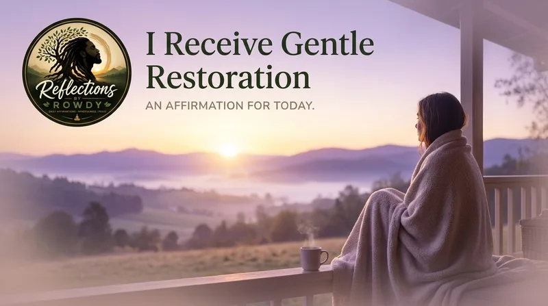 I Receive Gentle Restoration