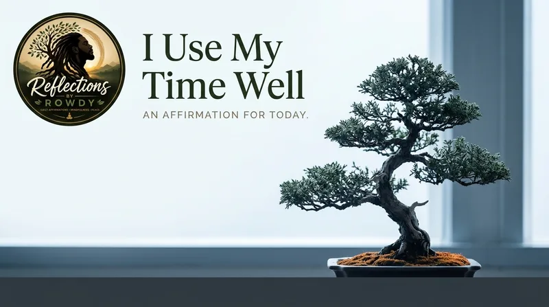 I Use My Time Well