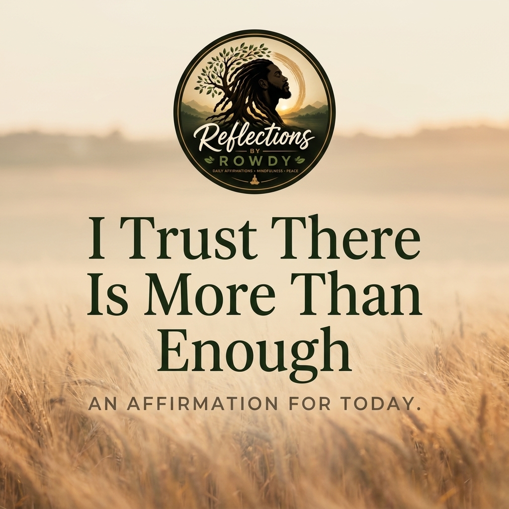 I Trust There Is More Than Enough