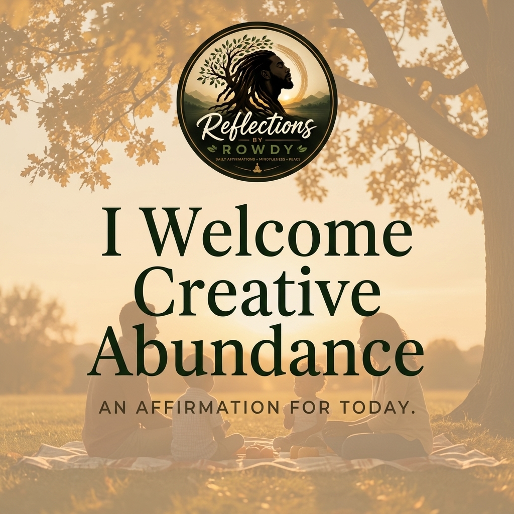I Welcome Creative Abundance