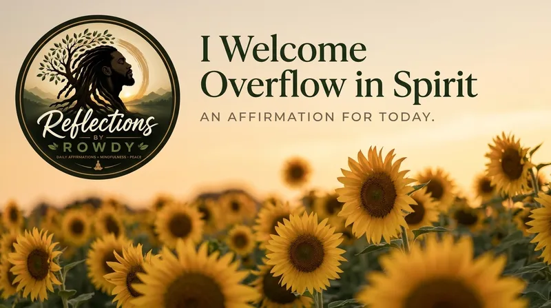 I Welcome Overflow in Spirit