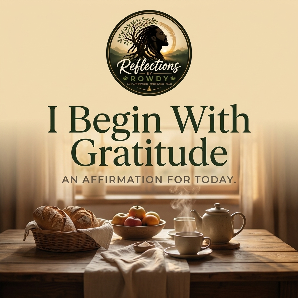 I Begin With Gratitude
