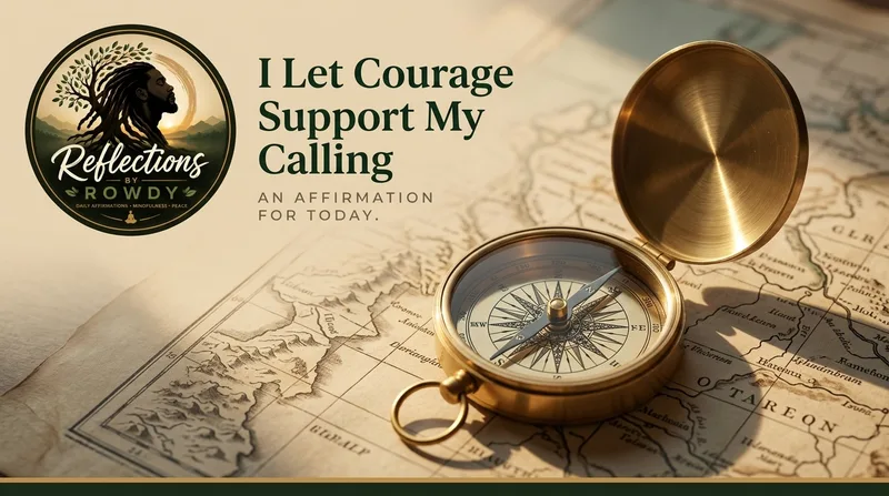 I Let Courage Support My Calling