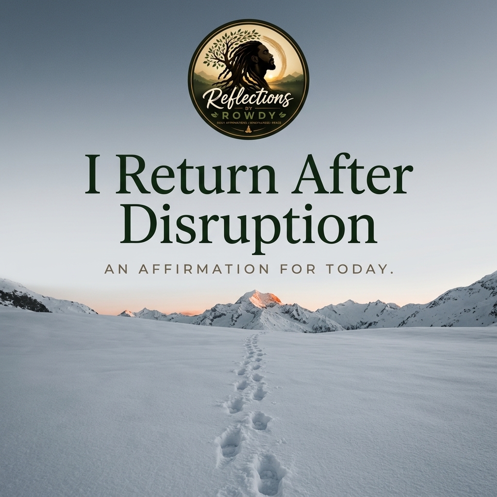 I Return After Disruption