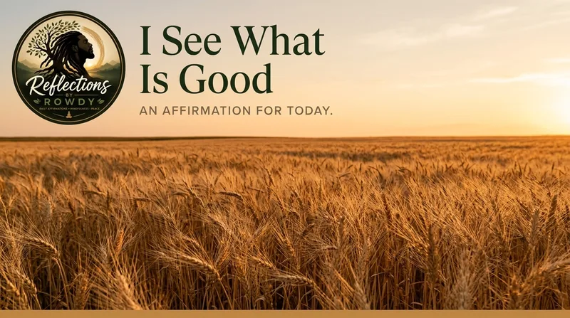 I See What Is Good