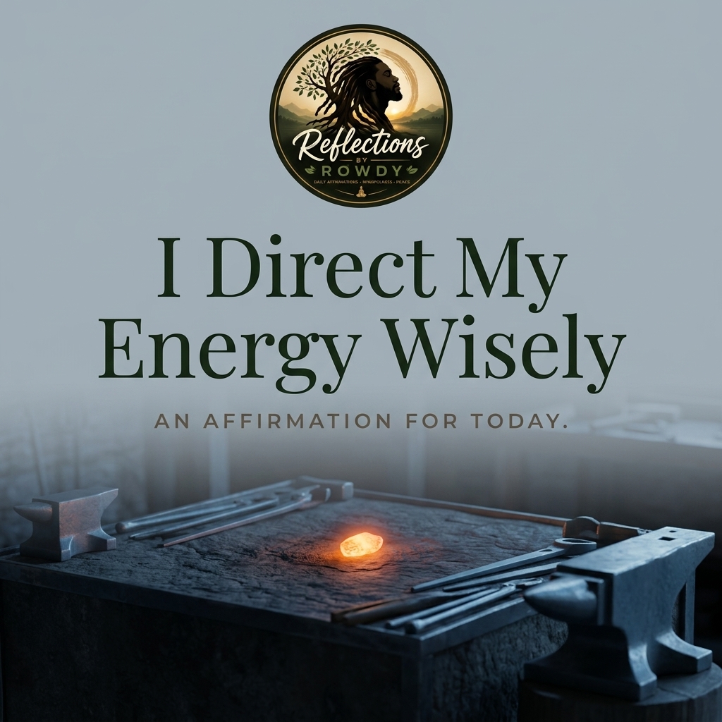 I Direct My Energy Wisely